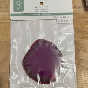 Ashland Rose Agate Slice